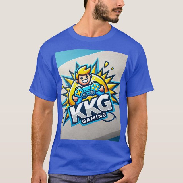 Mens The Kabluey Vault Merch T-Shirt (Front)