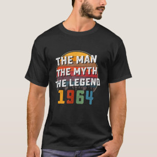 Mens The Man Myth Legend Vintage 1970 52nd Birthda T-Shirt