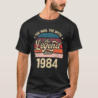 Mens The Man The Myth The Legend Since 1984 T-Shirt