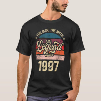 Mens The Man The Myth The Legend Since 1997 Birthd T-Shirt