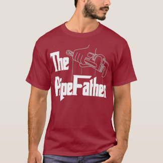 Mens The PipeFather Funny Plumber Dad Fathers T-Shirt