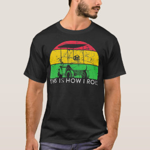 Mens This Is How I Roll Funny Golf T-Shirt