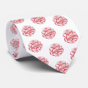 Men's Tie-Merry Christmas Tie