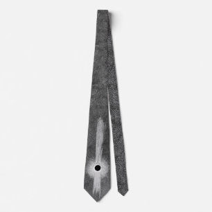 Men's tie w/solar eclipse of 1878