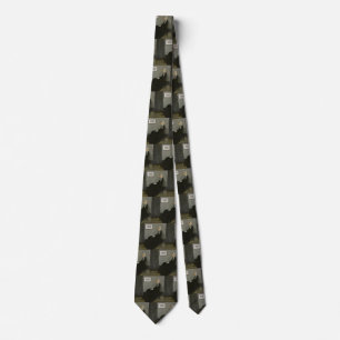 Mens Tie with Whistler's Mother Print
