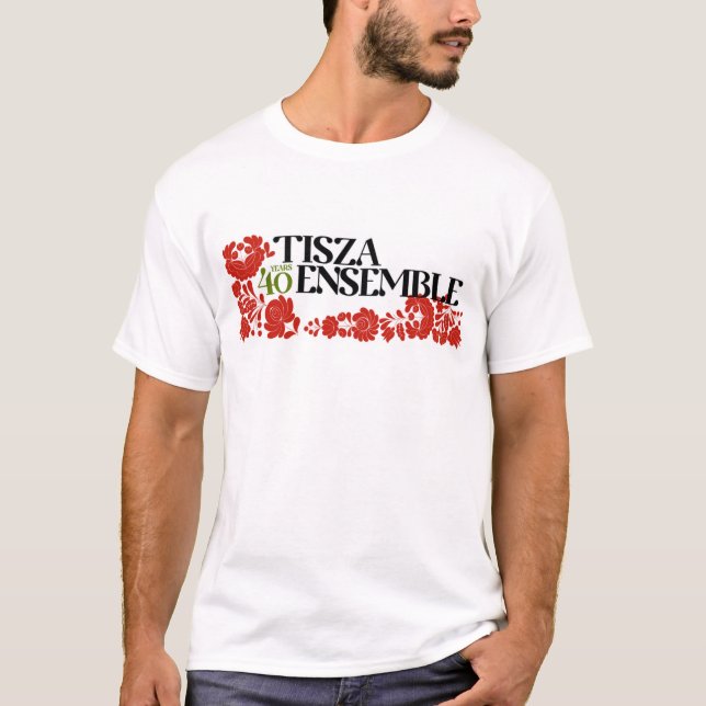 Men's Tisza 40th tshirt (Front)