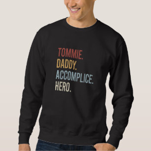 Mens Tommie Daddy Accomplice Hero Retro Style Vint Sweatshirt