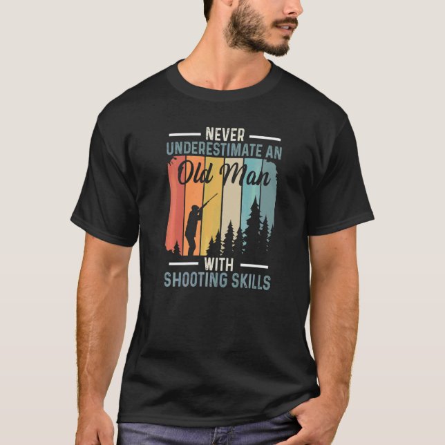 Mens Trap Shooting For A Trap Shooter T-Shirt (Front)