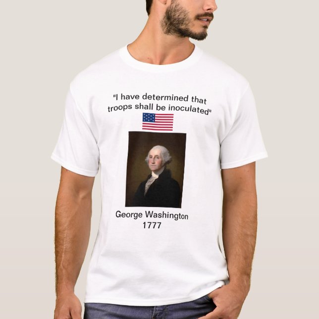 Men's TShirt - Washington Vaccination Order 1777 (Front)