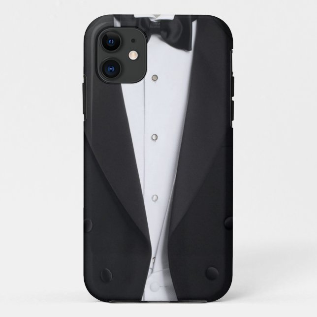 Mens Tuxedo Case Cover (Back)