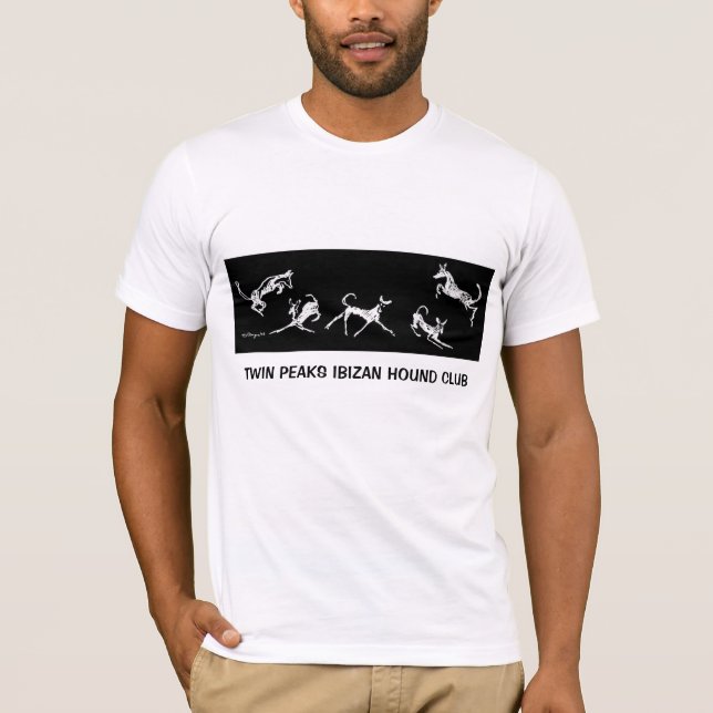 MEN'S TWIN PEAKS IBIZAN HOUND CLUB T T-Shirt (Front)