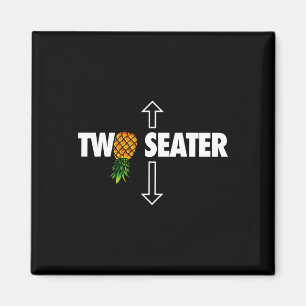 Mens two seater swinger mens funny upside down magnet