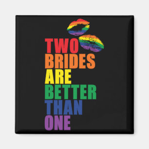 Mens Tying Knot Fiancé Fiancee Couple Wedding Magnet