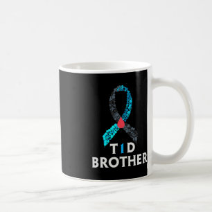 Mens Type 1 Diabetes Brother - World Diabetes Day Coffee Mug