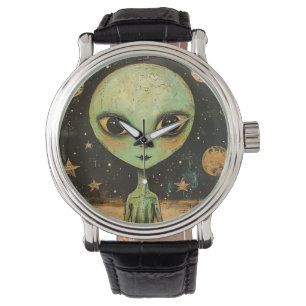Men's UFO Alien  Watch
