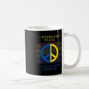 Mens Ukraine - I Stand With Ukraine - I Stand For Coffee Mug