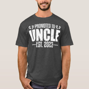 Mens Uncle 2023 Pregnancy Announcement Promoted to T-Shirt