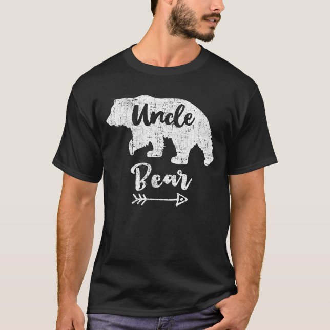Mens Uncle Bear T-Shirt (Front)