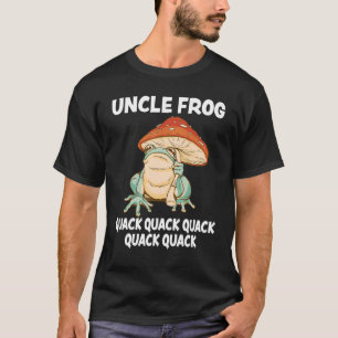 Mens Uncle Frog Animal Pun Love Amphibian Toad Fro T-Shirt