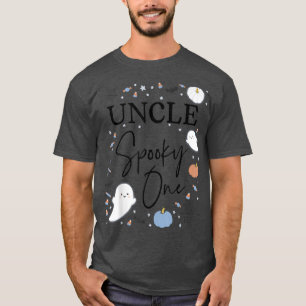 Mens Uncle of the Spooky One First Birthday Boy 1s T-Shirt