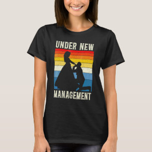 Mens Under New Management Groom Wedding Bachelor P T-Shirt