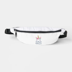 Mens Unicorn Dad of the Birthday Girl Matching Par Bum Bags