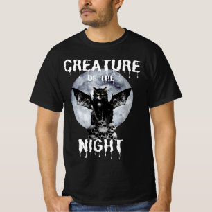 Men's / Unisex Creature of The Night Cat T-Shirt