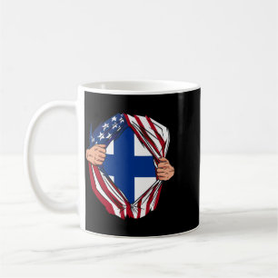 Mens Usa Aamerican Grown Finnish Roots Performance Coffee Mug