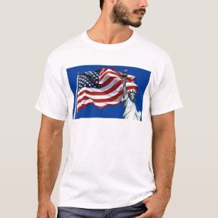 Men's USA Patriotic Basic T-Shirt