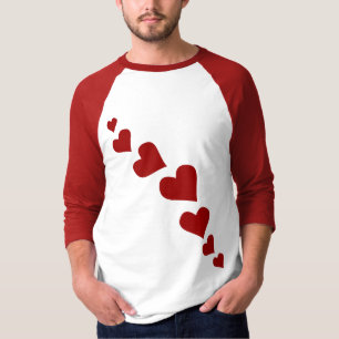 Mens Valentine's Shirt Valentine Love Jersey Shirt
