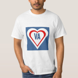 Men's Value T-Shirt white LOVE VIRGINIA
