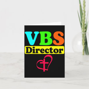Mens vbs crew vacation bible school group matching card