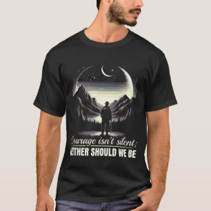 Mens Veteran Suicide Awareness Mental Health T-Shirt