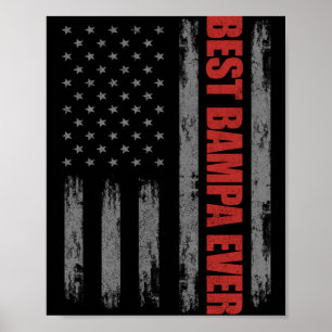 Mens Veterans Day Aamerican Flag Bampa Shirts 4th Poster