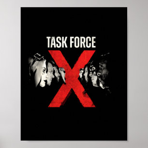 Mens Villain Team Task Force X Performance Poster