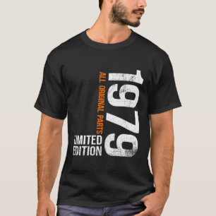 Mens Vintage 1979 47th Birthday Gifts Men Women 47 T-Shirt