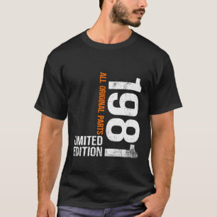 Mens Vintage 1981 45th Birthday Gifts Men Women 45 T-Shirt