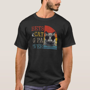 Mens Vintage Best Cat G Pa Ever Cat G Pa T-Shirt