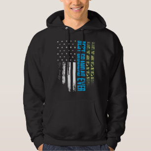 Mens Vintage Best Grandad Ever Camo American Flag Hoodie