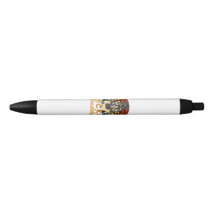 Mens Vintage Chicken Daddy Chicken Dad Father Farm Black Ink Pen