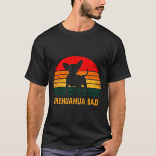 Mens Vintage Chihuahua Dad For Dog T-Shirt