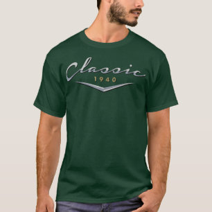 Mens Vintage Classic 1940 Birthday Gifts for Dad, T-Shirt