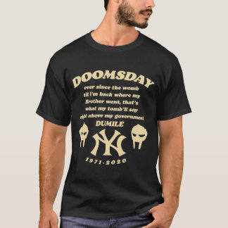 Mens Vintage Doomsday Legacy MF Rap New York Ever  T-Shirt