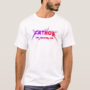 Mens Vintage Fa-Thor Like Dad Just Way Mightier He T-Shirt