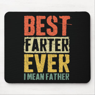 Mens Vintage Father&#; s Day Dad World&#; s Best F Mouse Pad