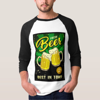 • MENS • VINTAGE • FRESH BEER • T-SHIRT •
