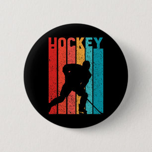 Men's Vintage Hockey Shirts 6 Cm Round Badge