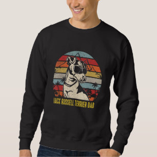 Mens Vintage Jack Russell Terrier Dad Father's Day Sweatshirt