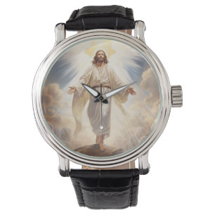 Men's Vintage Leather Watch-Jesus Watch