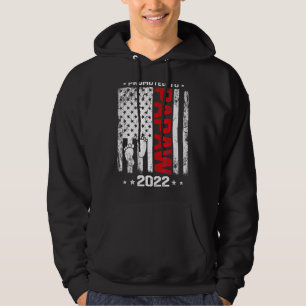 Mens Vintage Promoted To Papaw 2022 Father's Day Hoodie